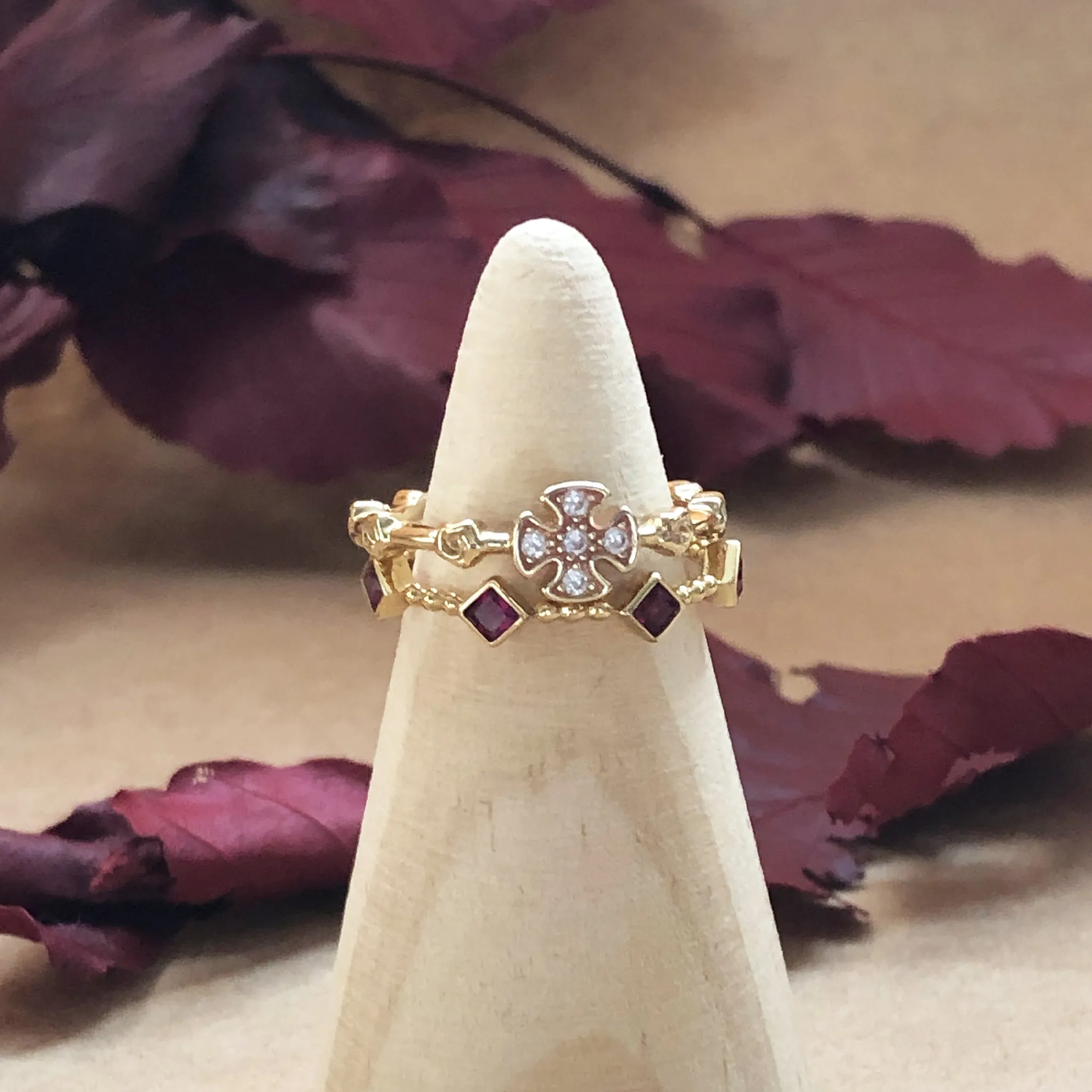 The Templar Cross Ring