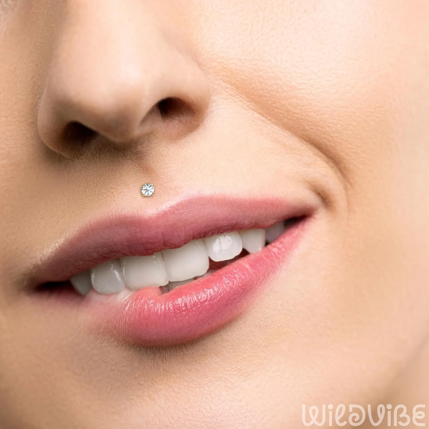 Threadless Flat Back Nose Stud 18g 16g 20g - Real G23 Titanium Flatback Stud Earrings - Tragus, Helix, Conch Push Pin Earring Studs - Secure & Easy Fit Threadless Nose Stud - 6mm 8mm Flat Back Nose Ring