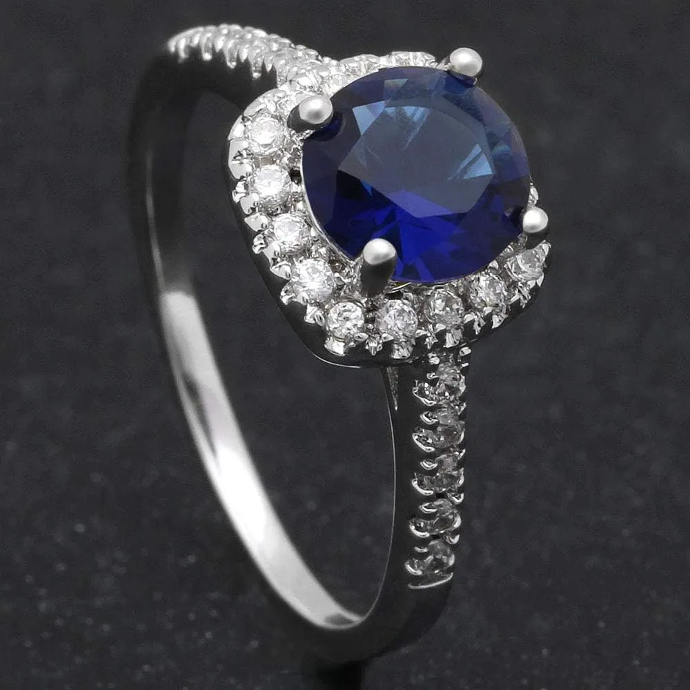 UFOORO Rings for Women, Promise Rings for Her, Christmas Gifts, Engagement Rings for Women Solitaire Crystal Wedding Rings for Her Fake Diamond Ring Christmas Gifts for Her