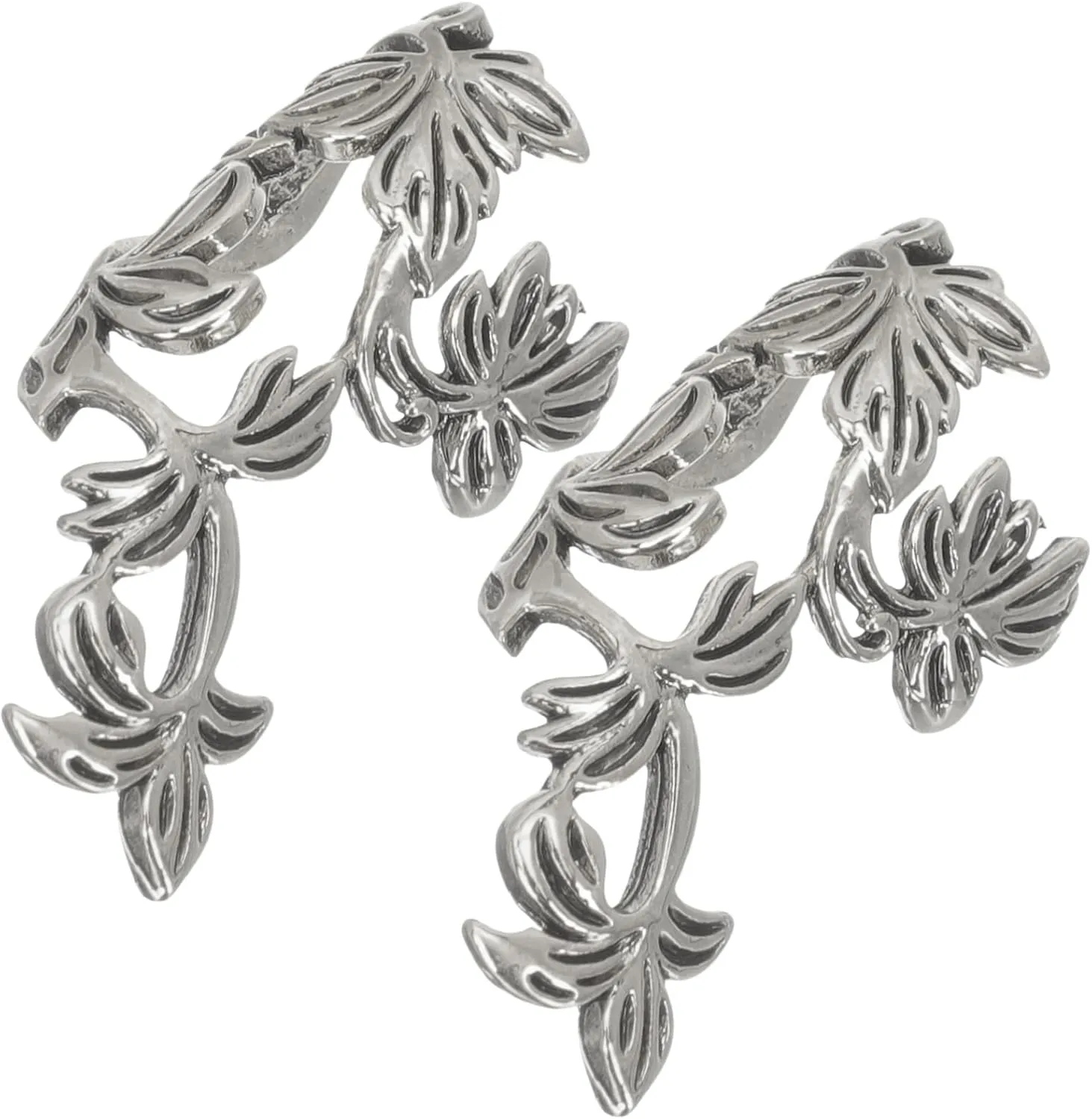 Unique Shape Flower Ear Cuffs for Women Non Piercing Earrings Clip Gothic