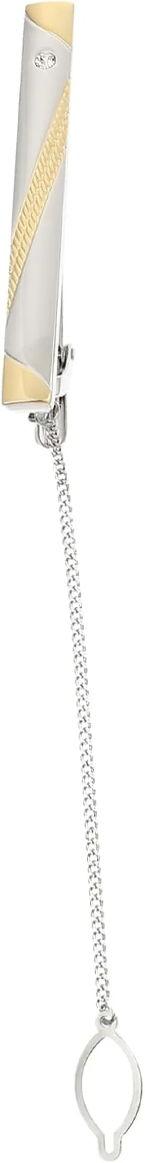 VALICLUD Men Tie Clip Fashion Delicate Necktie Clasp Business Tie Clamp for Wedding