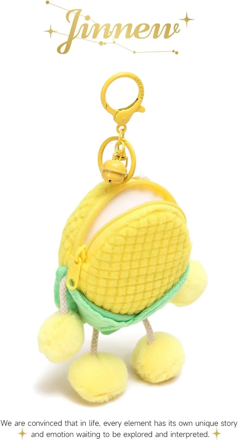 Vegetable Food Plush Keychain,Cr eative Interesting Novelty Stylish egetable Food Plush Vegetable Stuffed Keychain