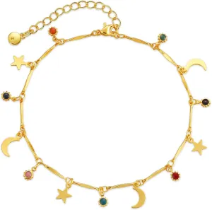 Yumikoo 18k Gold Plated Anklet Ankle Bracelets for Women