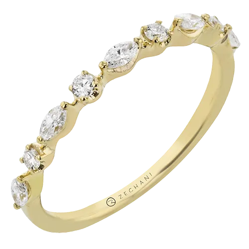 ZR2235-Y Right Hand Ring in 14k Gold with Diamonds